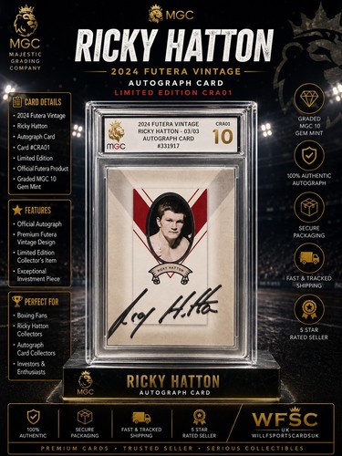 Ricky hatton on card - on,