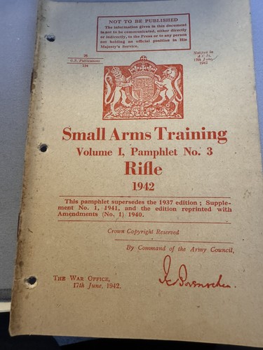 Small arms training - training, 1