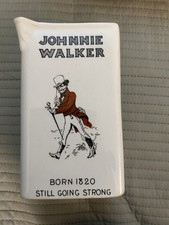 Antique James Green Johnnie Walker Whisky bar or pub water jug - Born 1820 