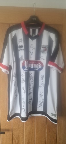 Grimsby town signed - signed, home