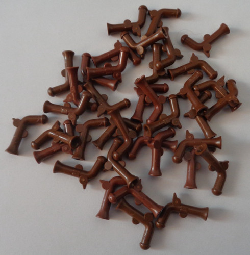 38x lego minifigure brown - lego,