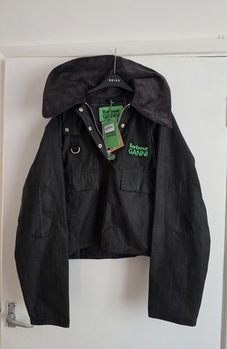 Barbour ganni short waxed - barbour,