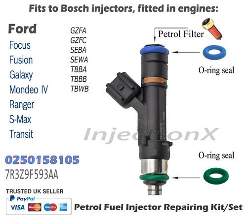 Fuel injector service kit - fuel,