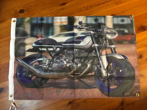 Suzuki bobber biker custom