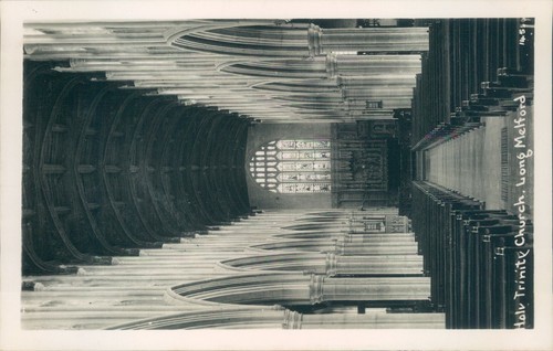 Real photo long melford holy - long,