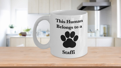 Staffi mug white - white, cup