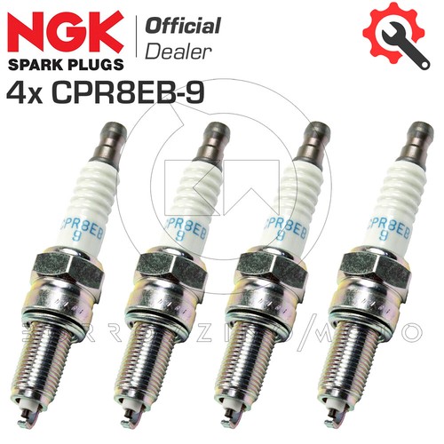 Pair engine spark plugs ngk - of,