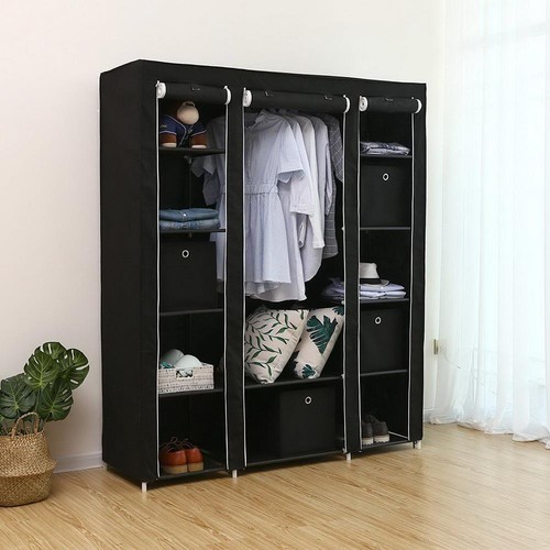 Fabric canvas wardrobe - fabric,