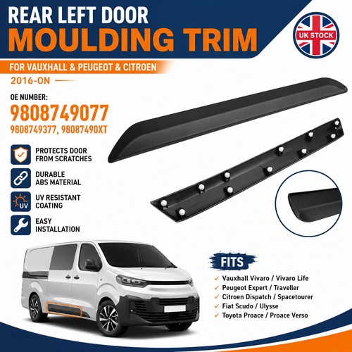 Left sliding door moulding - door,