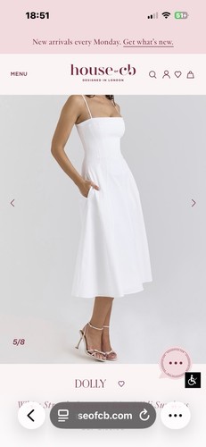 House dolly midi dress - house,