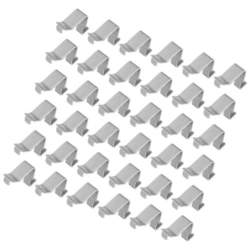 Pcs metal shelf clips - 50,