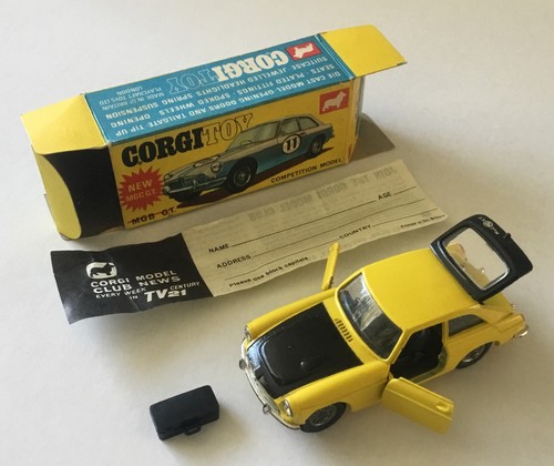 Corgi 345 mgc gt - corgi,