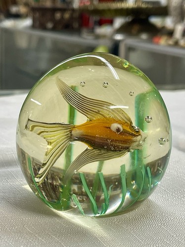 Vintage murano glass aquarium - murano,