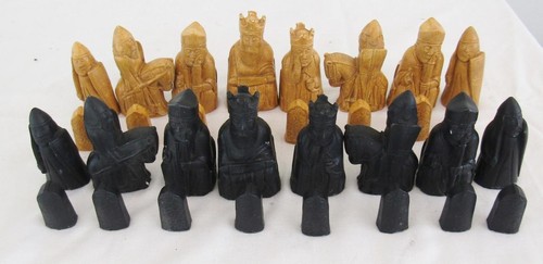 Isle lewis resin chessmen - isle,