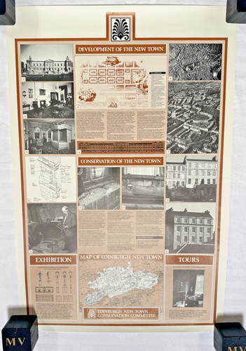 Vintage edinburgh new town - edinburgh,