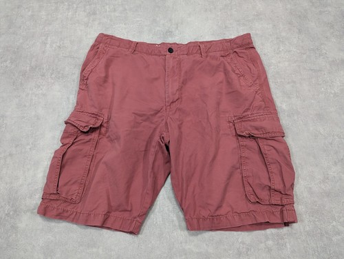 Cargo shorts mens - m&s, red