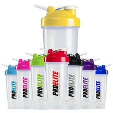 ProElite Transparent Smart Mixer Cup Bottle Shaker Cup Mixer 600-700ml