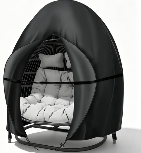 Patio egg chair cover with - egg,