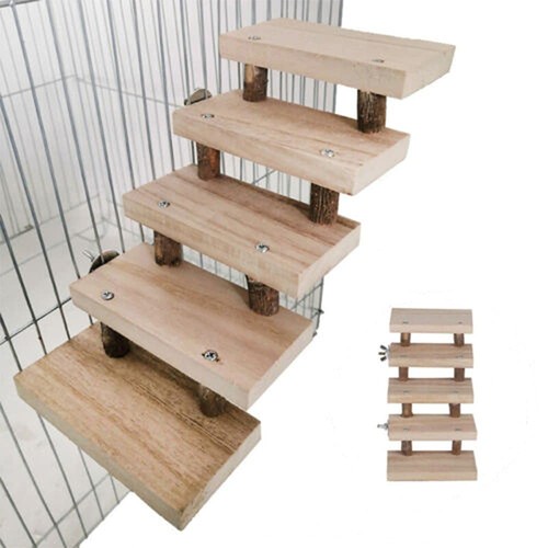 New wooden hamster bird - wooden,
