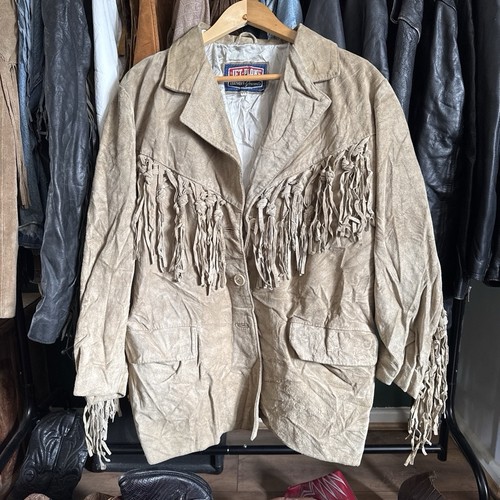 Vintage genuine leather suede - vintage,