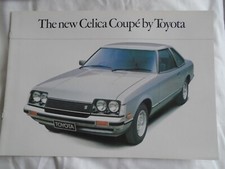 Toyota celica coupe brochure - coupe,