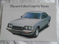 Toyota Celica Coupe brochure