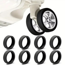 8Pcs Luggage Wheel Covers