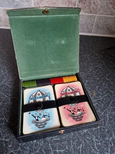 Vintage coral playing cards - coral,