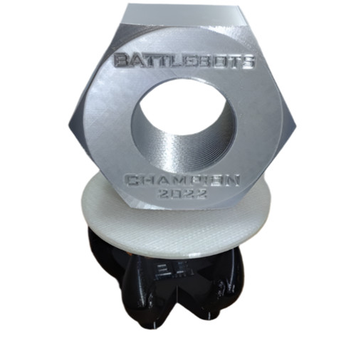 Battlebots giant nut with - battlebots,