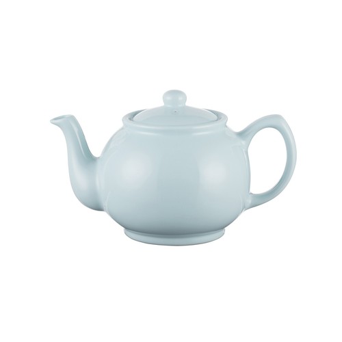 Stoneware teapot pastel - pastel, blue