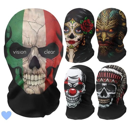 Skeleton full face balaclava - skeleton,