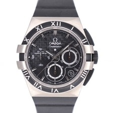●Omega 121.92.35.50.01.001 Constellation Double Eagle Black