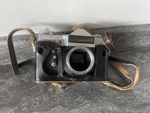 Vintage camera zenit made in - camera,