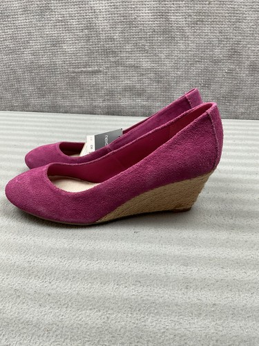 Ladies next pink cerise - cerise, suede