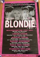 Blondie 1998 Tour Poster 72.5cm x 47.5cm