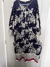 Women's Salwar Kameez Kurta Large Size, Pakistani Indian