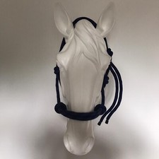 Rope Halter, BLUE/ BLACK , Control Halter Western, Parelli, FREE UK Postage