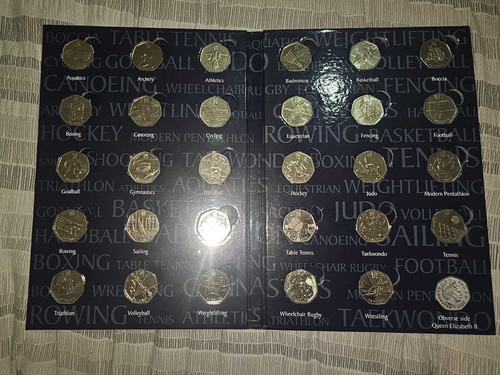 2012 london olympic games - london, 50p