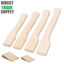 Genuine Hickory Hand Axe Hatchet Shafts Comes With Wooden Wedges