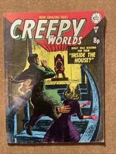 Creepy Worlds #141 FN UK Circa Mid 70s Reprints Marvel 1950s Horror and Mystery