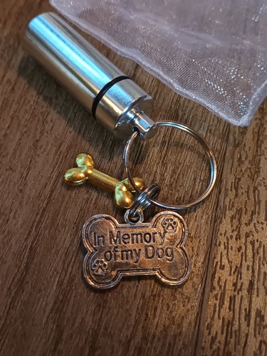 Memorial pet dog ashes fur - memorial, ashes/fur