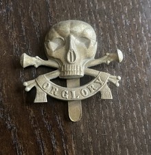 BRITISH ARMY CAP BADGE. THE 17th. LANCERS.