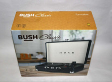 Boxed Bush KTS-601 Classic Retro Turntable - Black