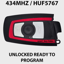 GENUINE UNLOCKED BMW F SERIES 3 BUTTON KEYLESS GO REMOTE KEY FOB HUF5767