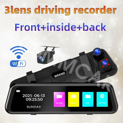 Touch screen car dvr - screen, cam