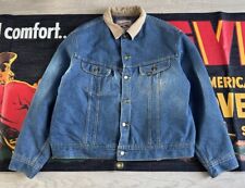 Vintage 70s Lee Storm Rider blanket lined jacket
