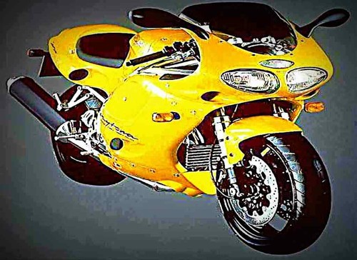 Photo triumph daytona t595 - a4,