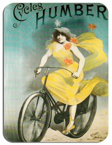 Humber vintage bicycle advert - bicycle,