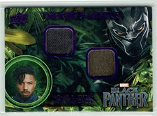 Black Panther Marvel Costume Card KM-EK Michael B.Jordan as Erik Killmonger