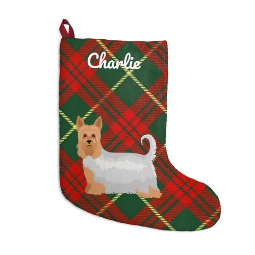 Silky terrier stocking - silky,